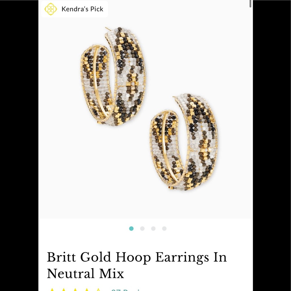 Kendra Scott Britt Hoop Earring